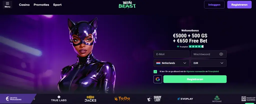 Winbeast Casino online casino buitenland
